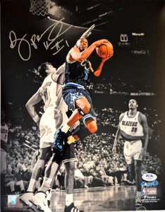 PENNY HARDAWAY SIGNED ORLANDO MAGIC AUTOGRAPHED 11X14 PHOTO HALL OF FAME PSA COA - Picture 1 of 3