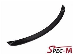 Alerón labial maletero de fibra de carbono completo de 3 k aspiradora para Tesla Model S 2012-2020 - Imagen 1 de 3