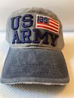 US Army cap hat with flag logo strap back NEW