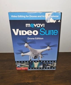 MOVAVI Video Suite Drone Edition | PC CD-Rom | Windows OS | 42780-0-Card | NEW - Picture 1 of 2