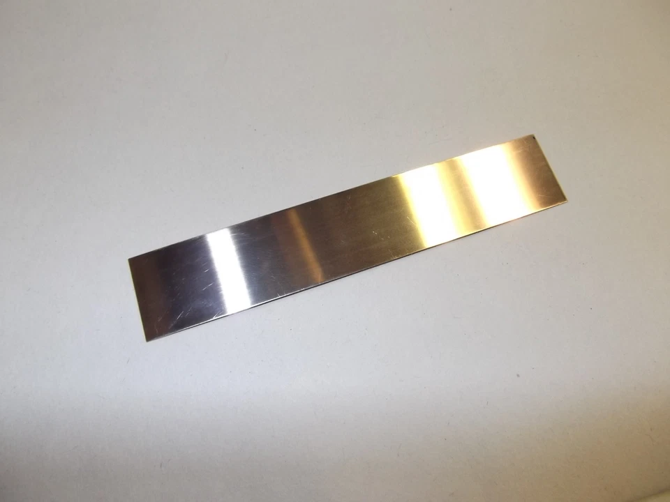 Bronzeblech, Federblech, CuSn6P-F34 100x19x0,3mm >>Lieferzeit 2-4 Werktage<< - Bild 1 von 1