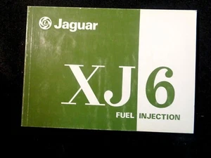 Original 1978 JAGUAR XJ6 OWNERS MANUAL Fuel Injected British Sports Race Car - Picture 1 of 7