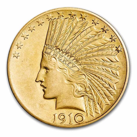 1910-D $10 Indian Gold Eagle XF - SKU#224239 Cover