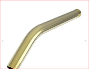 Newport Messing Badewanne und Dusche 9" Wandmontage Duscharm - 203/01 Forever Messing - Bild 1 von 1