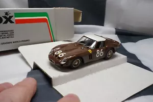 BOX MODELS - 1962 TARGA FLORIO - FERRARI 250 GTO - 1/43 SCALE MODEL CAR - 8408 - Picture 1 of 7