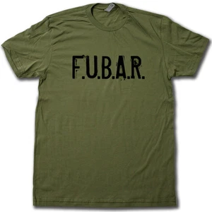 F.U.B.A.R. Saving Private Ryan Movie T-Shirt • FUNNY Marine Corps & Army Saying. - Picture 1 of 2