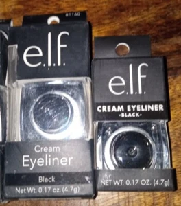 ELF Cream Eyeliner Black Smudge Proof Long Lasting Amazing Eyeliner - Picture 1 of 4