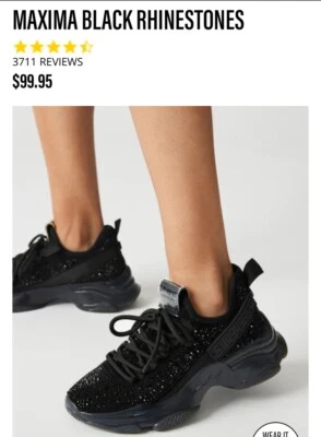 Steve Madden Maxima-R Black Size 8.5M 🇨🇳  - Image 1 of 4