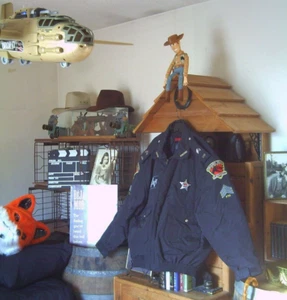 (21-5) XXL JURASSIC PARK RANGER FTO / SGT's COAT W/ BADGE, PATCHES, & PINS - Picture 1 of 12