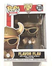Flavor Flav - Funko POP! Rocks #310 - W/ Free Protector - MINT & FREE SHIPPING