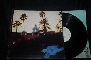 The Eagles "Hotel California" LP 1976 1st Press Asylum 7E-1084-4 w/Poster EX