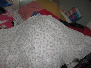 SISSY ADULT BABY cotton frilly SKIRT COSPLAY - Picture 1 of 4