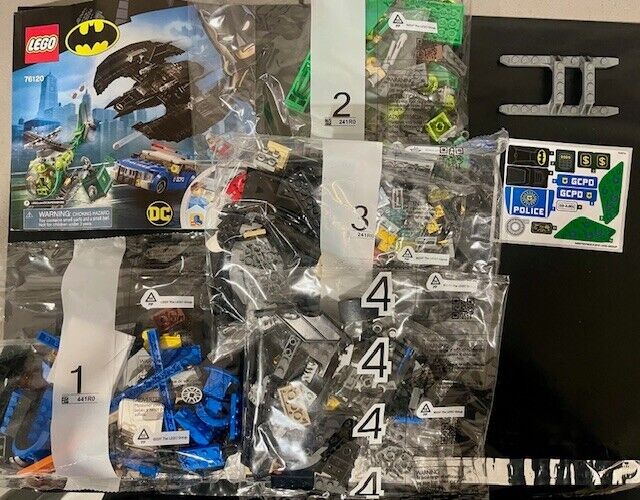 Lego The Batman Lot - 76179, 76181 & 76183 Batcave, Penguin Chase & M/C  Pursuit