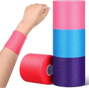 4 cintas deportivas preenvueltas de 30 yardas para el cabello, para fútbol,neuvo - Picture 1 of 7
