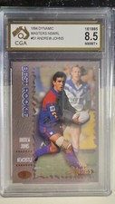 1994 Andrew Johns Dynamic Masters NSWRL  Best Rookie Card Graded CGA 8.5...