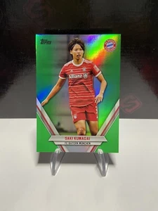 Topps FC Bayern 2022/23 Team Set Saki Kumagai /20 Numberd Holo München NM - Picture 1 of 2