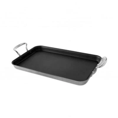 Nordic Ware Two Burner High-Sided Griddle 50 x 29.5 x 3.5cm - 80219 - Image 1 of 4