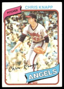 Chris Knapp 1980 Topps #658 California Angels Baseballkarte - Bild 1 von 2