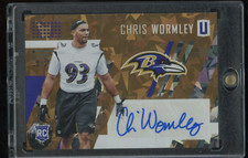 2017 Panini Unparalleled Class of 1/1 ICE GOLD Chris Wormley #273 Rookie Auto RC
