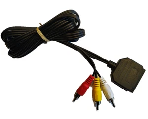 Atari Jaguar AV A/V Composite Cable 2m *BRAND NEW* - Picture 1 of 1