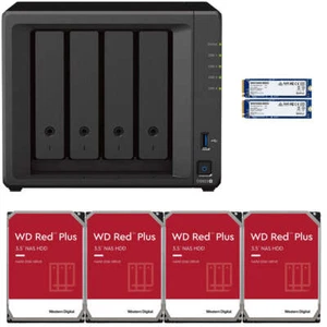 Synology DS923+ 4GB RAM 1.6TB Cache 24TB (4x6TB) of WD RED PLUS Drives - Picture 1 of 1
