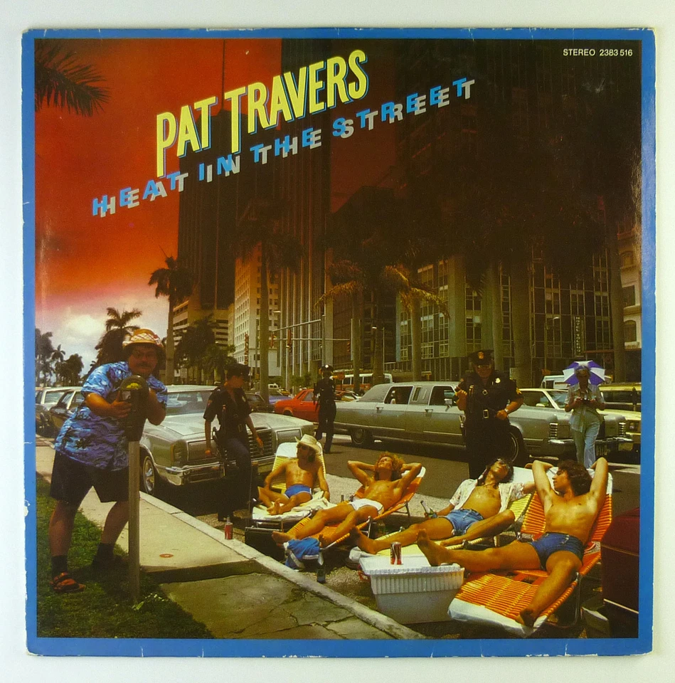 12" LP - Pat Travers - Heat In The Street - K5246 - Washed & Cleaned - Image 1 of 1
