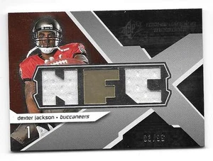 2008 SPX Rookie Winning Materials Daul Patch DEXTER JACKSON (Bucs) #/99 - Picture 1 of 1