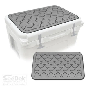 SeaDek Pad Top fits YETI Tundra Cooler - Marine EVA Mat - SG/DG - Scales - Picture 1 of 6