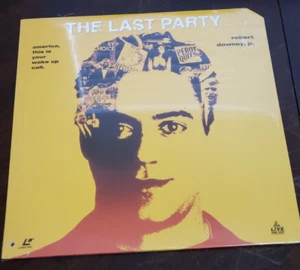 Brand New SEALED THE LAST PARTY LASERDISC ROBERT DOWNEY JR SPIKE LEE News W1 - Picture 1 of 10