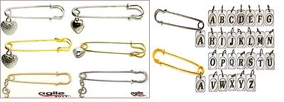 1 Kiltnadel Sicherheitsnadel Tuchnadel Schalnadel Kiltnadel Edelstahl 7,5 cm  - Bild 1 von 3