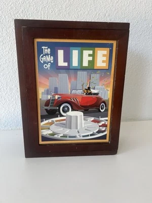 The Game of LIFE - MB Vintage Games Collection - Wood Box - Complete - Image 1 of 4