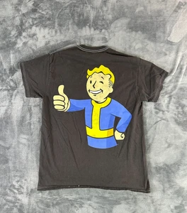 Fallout Video Game T-Shirt Black Vault Boy Graphic Ripple Junction Sz M 2024 - Picture 1 of 8