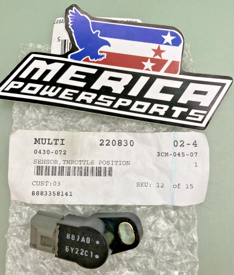 NUEVO SENSOR ORIGINAL ARCTIC CAT 0430-072, POSICIÓN DEL ACELERADOR Foto 1 de 3