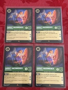 4x Lorcana Reign of Jafar - Gadget Hackwrench - Quirky Scientist - 99/204 - x4 - Picture 1 of 7