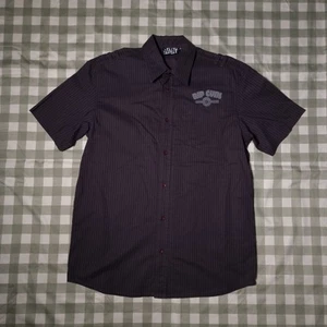 Y2K Rip Curl Stripe Shirt Kids 16 / Women's 8 - Picture 1 of 6