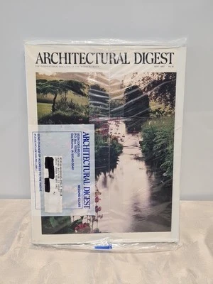 Architectural Digest Magazine May 1987 Vintage Sealed - Image 1 of 4