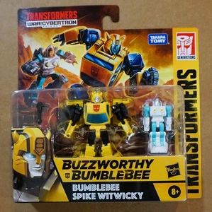 Hasbro Transformers Buzzworthy Bumblebee Bumblebee & Spike Witwicky (Sealed) - Picture 1 of 2