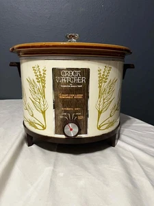 Hamilton Beach Crock Watcher 6 Qt Automatic Crock Pot Model 417, Vintage 1970s - Picture 1 of 6