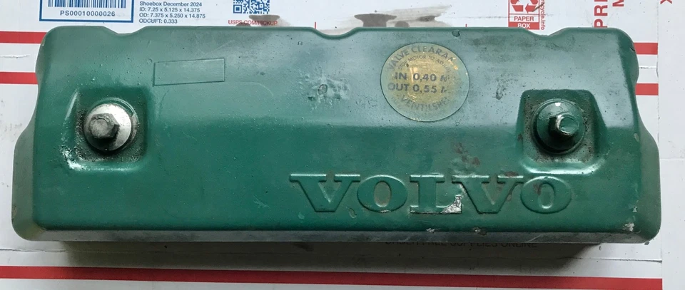 CUBIERTA VÁLVULA DIÉSEL VOLVO PENTA SIN RELLENO 465951 TAMD61A TAMD62A TAMD63P Foto 1 de 1