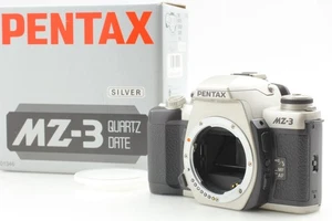 [ Top MINT w/Box] Pentax MZ-3 Quartz Date Silver 35mm SLR Film Camera From JAPAN - Picture 1 of 11