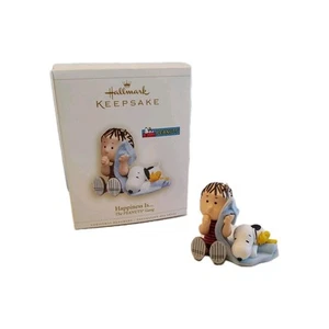 Hallmark Keepsake 2006 Happiness Is... Linus Snoopy Woodstock The Peanut's Gang - Picture 1 of 21