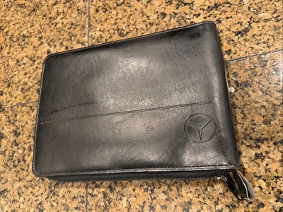 Mercedes-Benz Owner's Manual Book Case Black GENUINE OEM CASE ONLY - Image 1 of 4