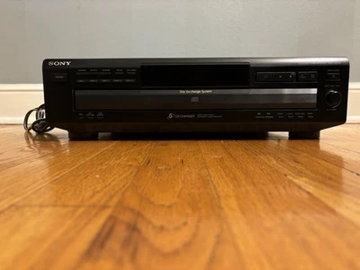 Sony CDP-CE215 5-Disc Carousel CD Player Changer - No Remote Tested Works! - Image 1 of 4