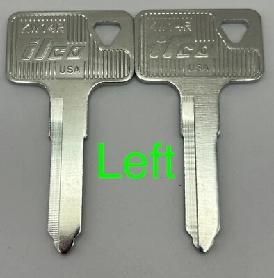 2 Key Blanks Kawasaki Vulcan VN 800 88 500 800 1500 VN500 VN800 VN1500 Tengai ZG - Image 1 of 2