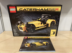 2016 LEGO Ideas 21307 CATERHAM SEVEN 620R Instructions BOOK MANUAL & BOX ONLY