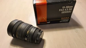Sigma 15-30 mm F/3.5-4.5 EX DG Aspherical, for Canon - Picture 1 of 16