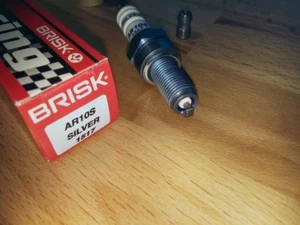 1x bujías de actualización plateadas BRISK YS se adapta a: Honda CRF250X Reino Unido/Unión solo y2004-2020 - Imagen 1 de 6