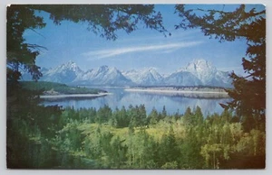 Postkarte Jackson Lake Wyoming - Bild 1 von 2