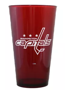 Washington Capitals NHL 16 oz Boelter Brands Plastic Pint Glass / Tumbler - Picture 1 of 1