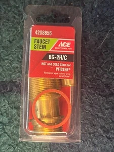 ACE Hardware 4208856 Valve Faucet Stem For Pfister #6G-2H/C Hot & Cold Stem - Picture 1 of 2